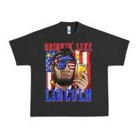 Pigment Black drinking like lincoln Urban Heavy Tee - texasbilliewilder
