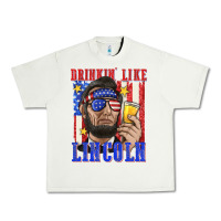 Pistachio drinking like lincoln Urban Heavy Tee - texasbilliewilder
