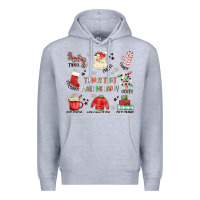 Heather Grey thing that make me happy Premium Hoodie - MaliasSmallBusiness