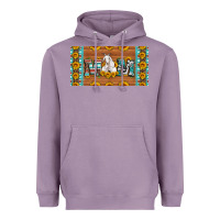 Lavender mom goat sunflowers license plate Heavyweight Hoodie - Artiststas