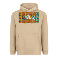 Mushroom mom goat sunflowers license plate Heavyweight Hoodie - Artiststas