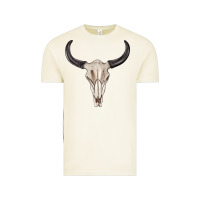 Vintage Arctic western bull skull tbw Vintage Tee - texasbilliewilder