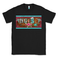 Black western nurse with medical  symbol caduceus and arrow license plate te Classic Tee - BarkalooDesign