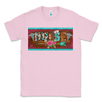 Bubblegum Pink western nurse with medical  symbol caduceus and arrow license plate te Classic Tee - BarkalooDesign