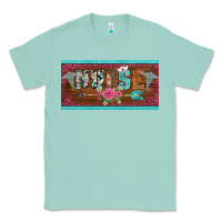 Seafoam western nurse with medical  symbol caduceus and arrow license plate te Classic Tee - BarkalooDesign