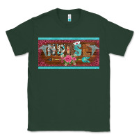Sports Green western nurse with medical  symbol caduceus and arrow license plate te Classic Tee - BarkalooDesign