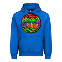 Cobalt halloween round earrings 2 Urban Hoodie - BundleAndBundleShop