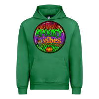 Emerald halloween round earrings 2 Urban Hoodie - BundleAndBundleShop