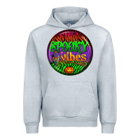 Heather Grey halloween round earrings 2 Urban Hoodie - BundleAndBundleShop