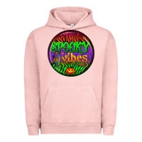 Pigment Salmon halloween round earrings 2 Urban Hoodie - BundleAndBundleShop