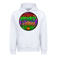 White halloween round earrings 2 Urban Hoodie - BundleAndBundleShop