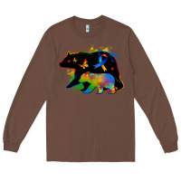 Chestnut autism mama bear Long Sleeve Tee - Zillion Design Studio