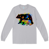 Moon Dust autism mama bear Long Sleeve Tee - Zillion Design Studio