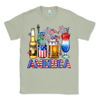 Matcha 4th of July American drinks America Classic Tee - Neo Western