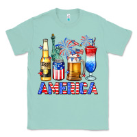 Seafoam 4th of July American drinks America Classic Tee - Neo Western