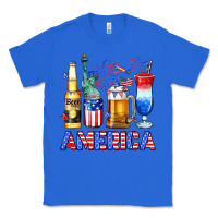 True Royal 4th of July American drinks America Classic Tee - Neo Western