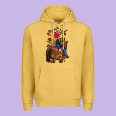 Actin Up Malias Premium Hoodie Designed By Maliassmallbusiness