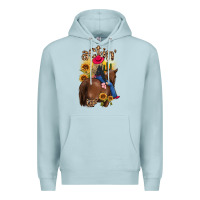 Blue Mist actin up malias Premium Hoodie - MaliasSmallBusiness