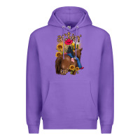 Purple actin up malias Premium Hoodie - MaliasSmallBusiness