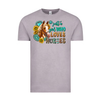 Vintage Zinc western just a girl who loves horses Vintage Tee - texasbilliewilder