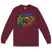 Burgundy autism mom Long Sleeve Tee - Zillion Design Studio