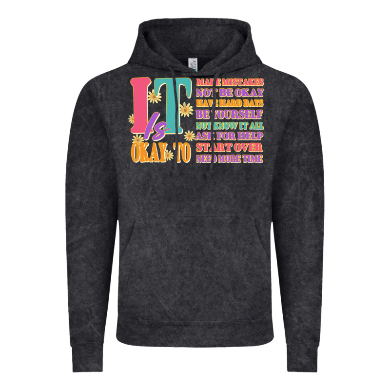It Is Okay To Vintage Hoodie by JahusDesignShop | Teevron