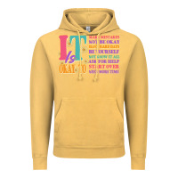 Vintage Mustard it is okay to Vintage Hoodie - JahusDesignShop