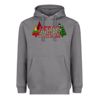 Storm merry christmas glitter plaid trees Heavyweight Hoodie - AdoDesignShop