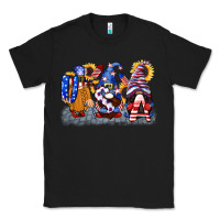 Black USA 4th of July gnomes  4th of july Classic Tee - CowGirlArtShop