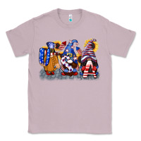 Lilac USA 4th of July gnomes  4th of july Classic Tee - CowGirlArtShop