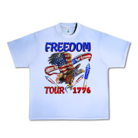 Grape Ice freedom born to be free tour 1776 Urban Heavy Tee - texasbilliewilder