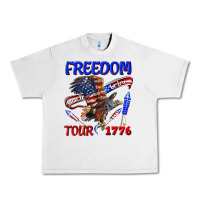 Lunar Rock freedom born to be free tour 1776 Urban Heavy Tee - texasbilliewilder