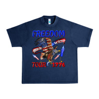 Navy freedom born to be free tour 1776 Urban Heavy Tee - texasbilliewilder