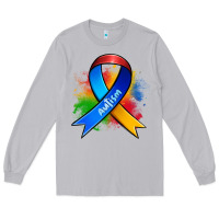 Moon Dust autism ribbon Long Sleeve Tee - Zillion Design Studio