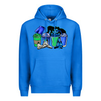 True Royal wrestling coffee cups Premium Hoodie - NancyCooperArtShop