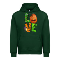 Forest Green love halloween Urban Hoodie - BundleAndBundleShop