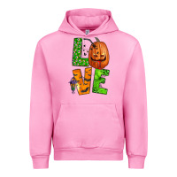 Fuchsia Pink love halloween Urban Hoodie - BundleAndBundleShop