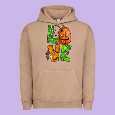 Love Halloween Urban Hoodie Designed By Bundleandbundleshop
