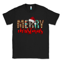 Black merry christmas Classic Tee - CowhideDigitalArt