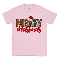 Bubblegum Pink merry christmas Classic Tee - CowhideDigitalArt