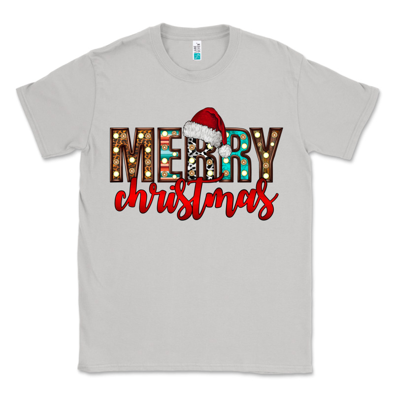 Merry Christmas Classic Tee by CowhideDigitalArt | Teevron