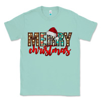 Seafoam merry christmas Classic Tee - CowhideDigitalArt