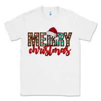 White merry christmas Classic Tee - CowhideDigitalArt