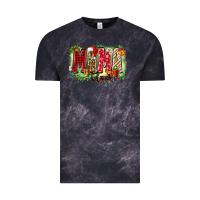 Cloud Black mama claus Vintage Tee - Zillion Design Studio
