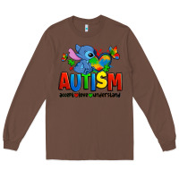 Chestnut autism stitch accept love understand Long Sleeve Tee - Zillion Design Studio