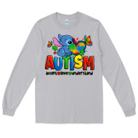 Moon Dust autism stitch accept love understand Long Sleeve Tee - Zillion Design Studio