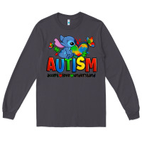 Smoke autism stitch accept love understand Long Sleeve Tee - Zillion Design Studio