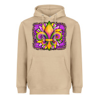 Mushroom mardi gras fleur de lis sunflower leopard Heavyweight Hoodie - Artiststas