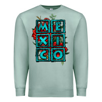 Seafoam mexico with roses Premium Sweatshirt - Jasminsmagicworld