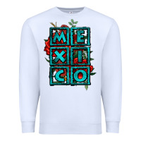 White mexico with roses Premium Sweatshirt - Jasminsmagicworld